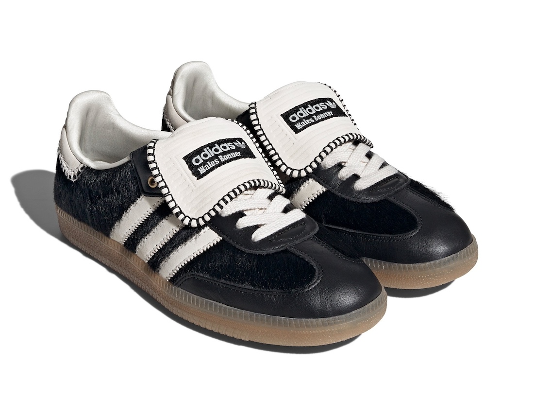 wales bonner adidas samba core black