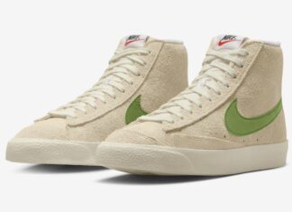 Nike Blazer Mid ’77 Vintage Available in Muslin and Chlorophyll