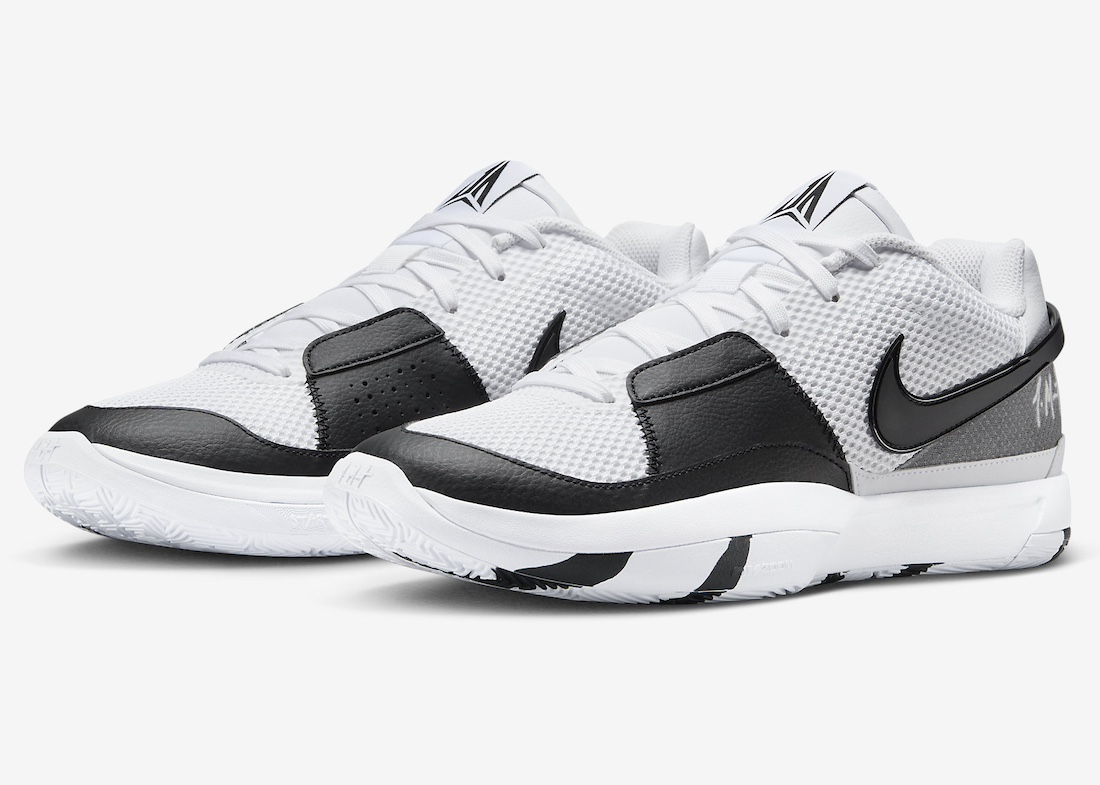 Nike Ja 1 “White/Black” Releases January 2024
