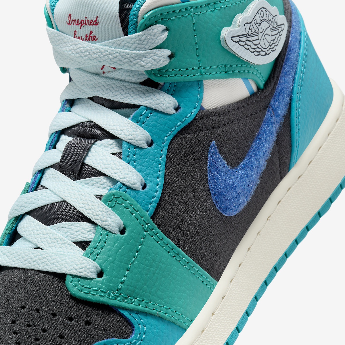 Air Jordan 1 Mid GS Inspired by the Greatest FJ9482-004