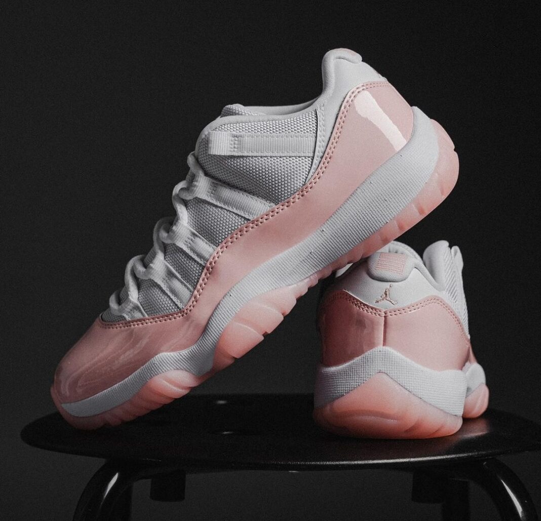 jordan 11 low legend pink grade school