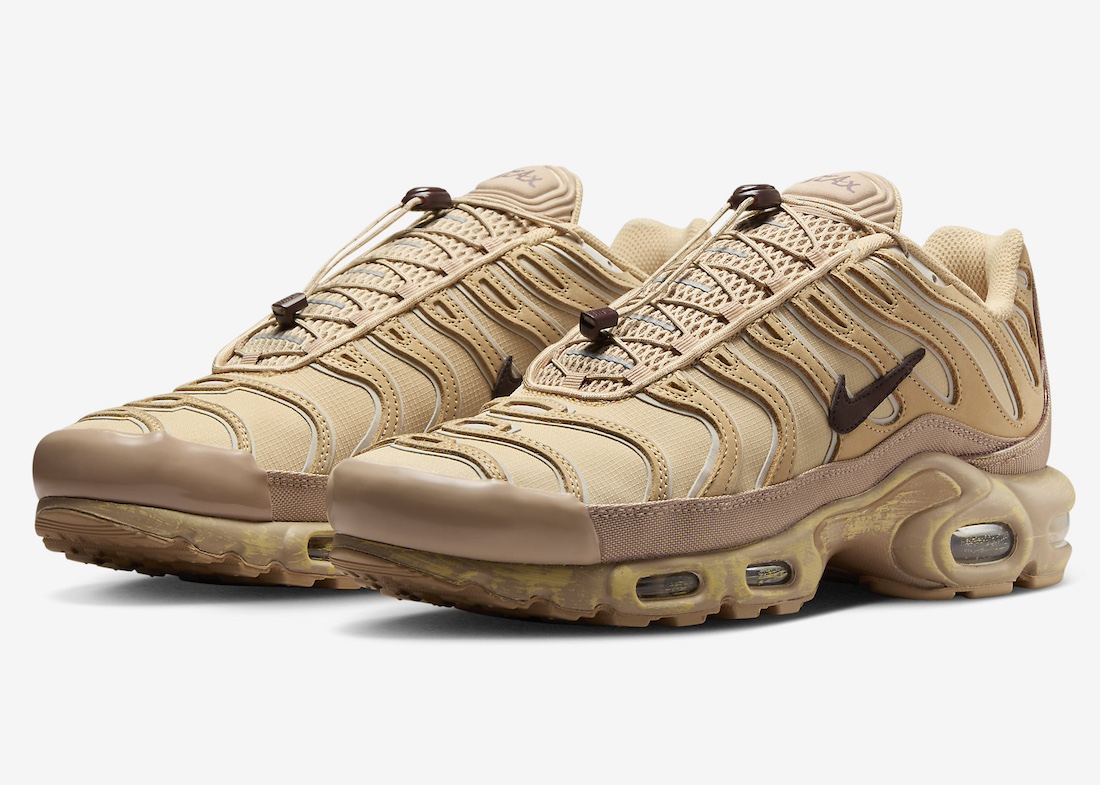 Nike Air Max Plus “Sesame” With Aged Aesthetic Releases March 2024