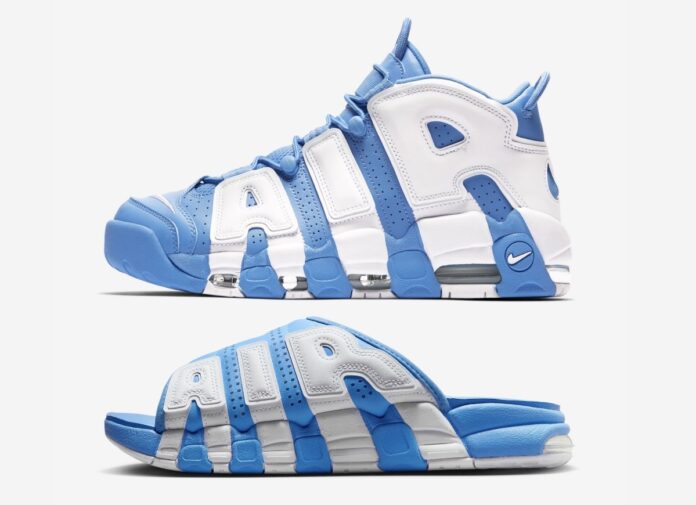 Nike Air More Uptempo Slide University Blue FD9884-400