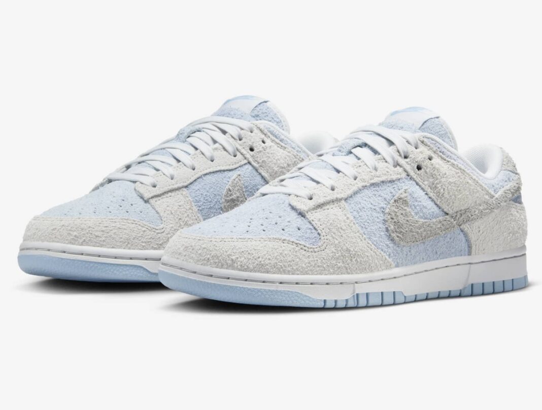 Nike Dunk Low Suede Photon Dust Light Armory Blue FZ3779-025