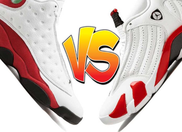 Air-Jordan-13-Chicago-vs-14-Candy-Cane-Poll