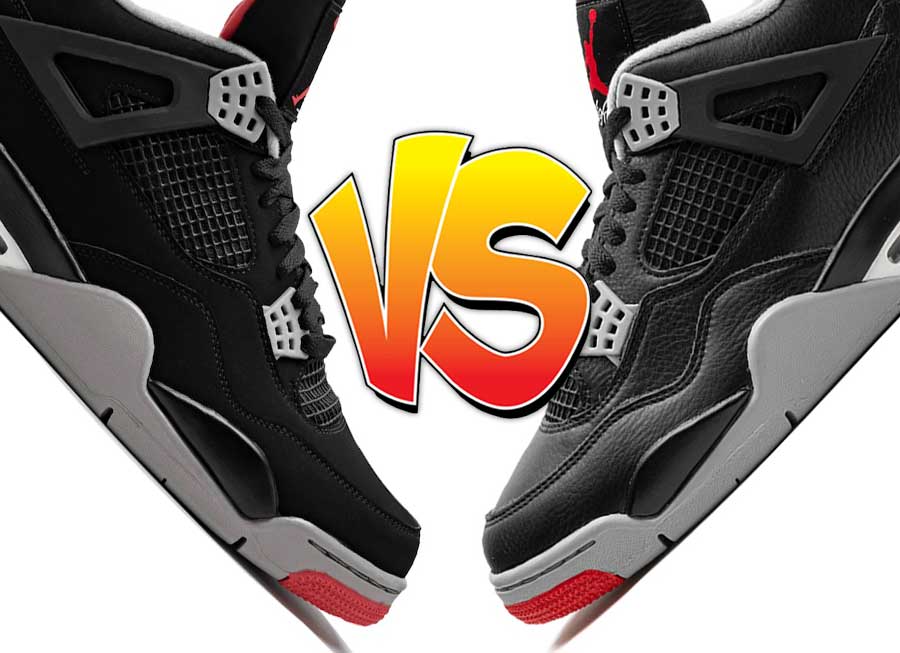 Better Air Jordan 4 “Bred” Release: “Nubuck” or “Leather”