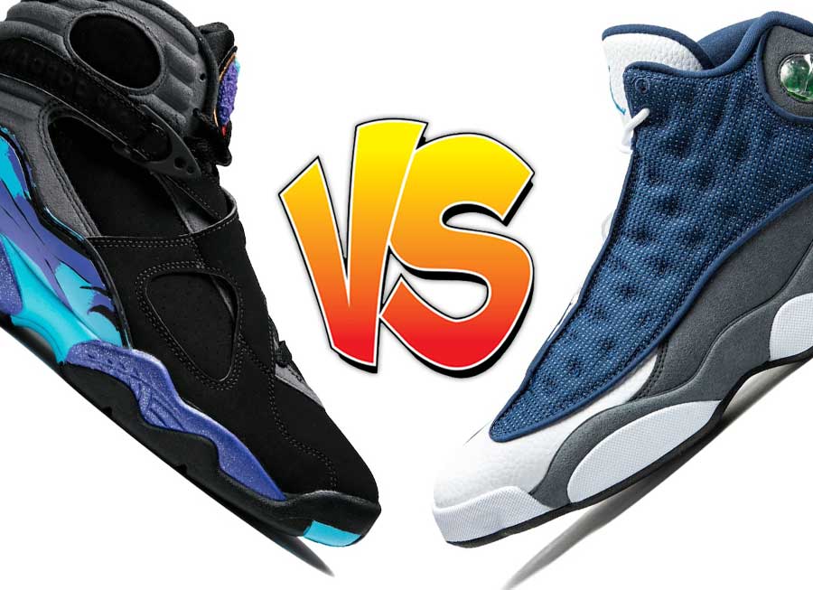 Better Release: Air Jordan 8 “Aqua” or Air Jordan 13 “Flint”