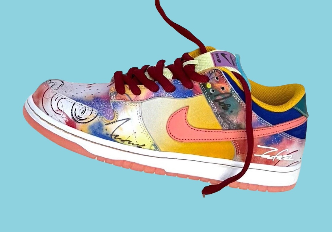 Futura Nike Patent SB Dunk Low Friends and Family
