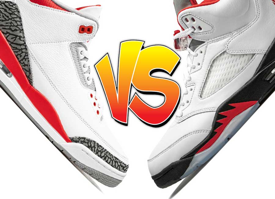 Better “Fire Red” Release: Air Jordan 3 or Air Jordan 5