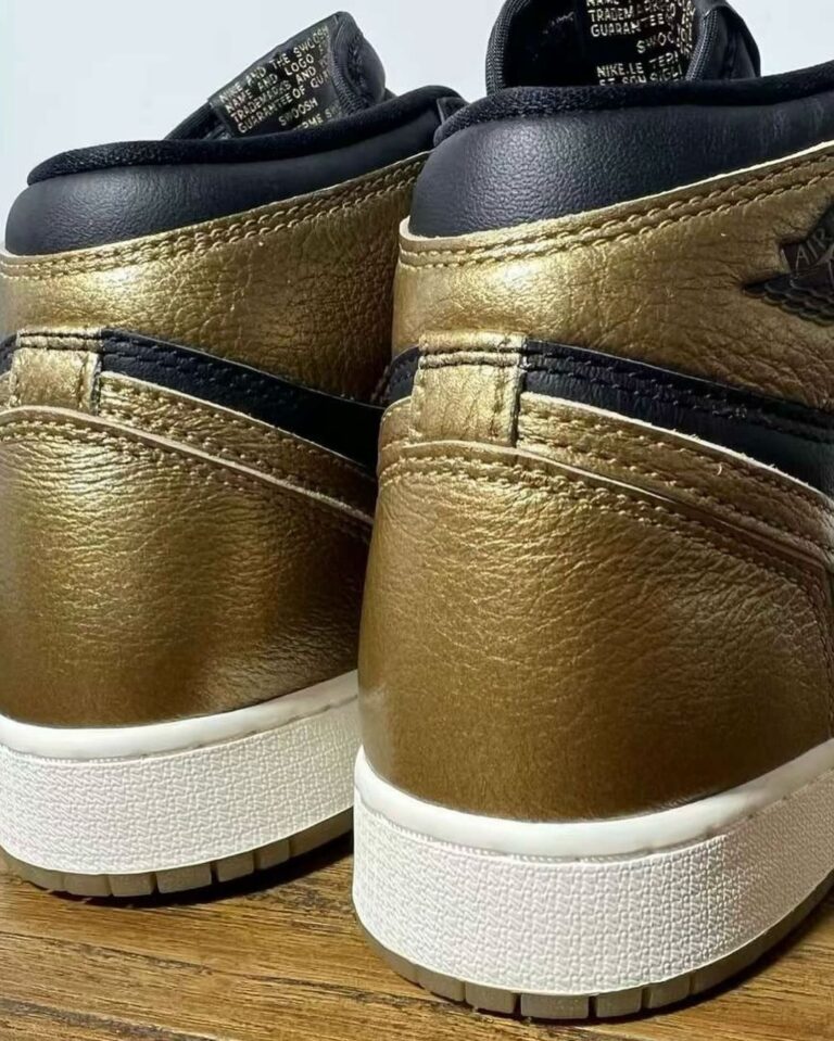 womens jordan 1 metallic gold