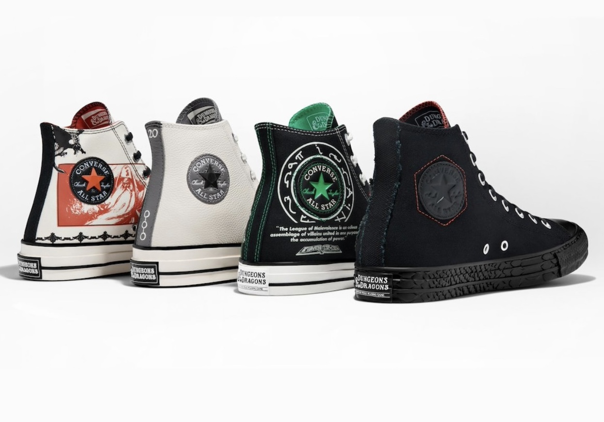 Converse x Dungeons & Dragons 50th Anniversary Collection Releases April 2024