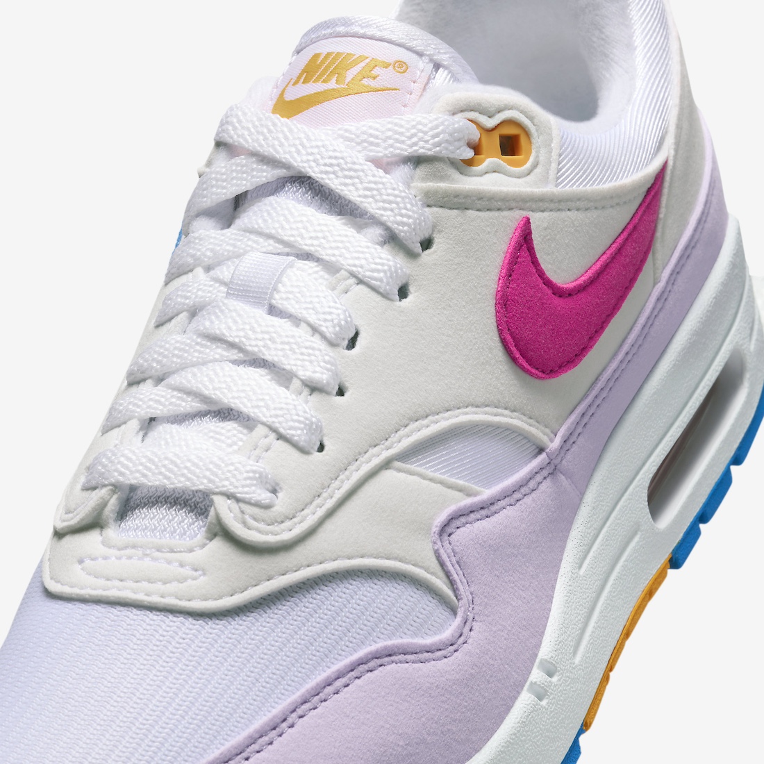 Nike Air Max 1 White Alchemy Pink Photo Blue Sundial Lilac Bloom HF5071 100 5