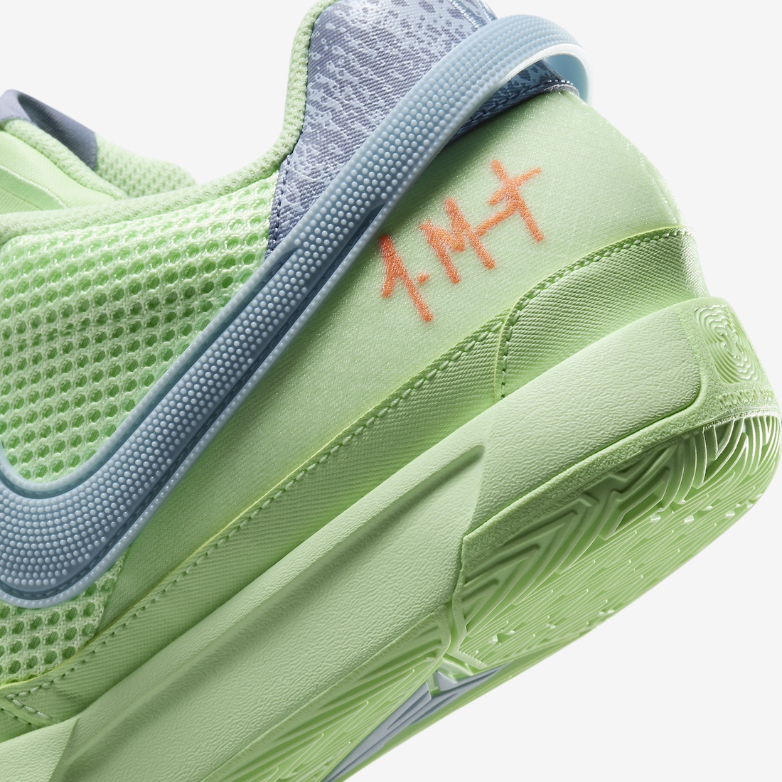 Nike Ja 1 Bright Mandarin Vapor Green FQ4796 800 Release Date 7