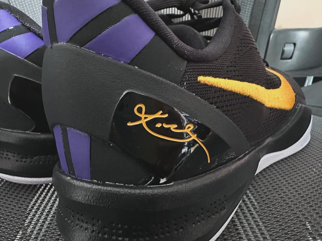 Nike Kobe 8 Protro Black University Gold Court Purple HF9550 001 4