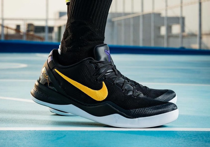 Nike Kobe 8 Protro Lakers Hollywood Nights HF9550 001 4