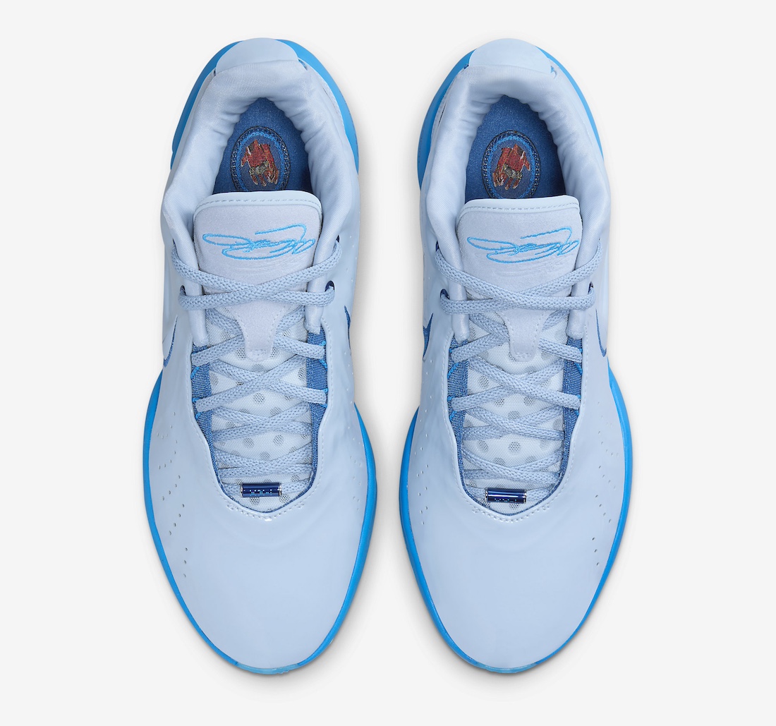 Nike LeBron 21 Blue Diver FQ4052 400 3