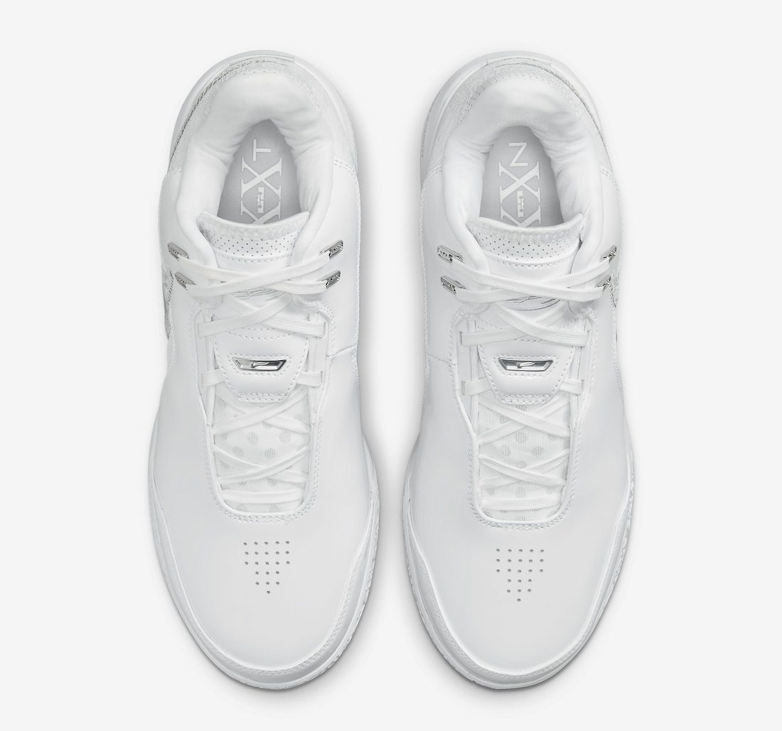 Nike LeBron NXXT Gen AMPD White Silver FJ1566 102 3