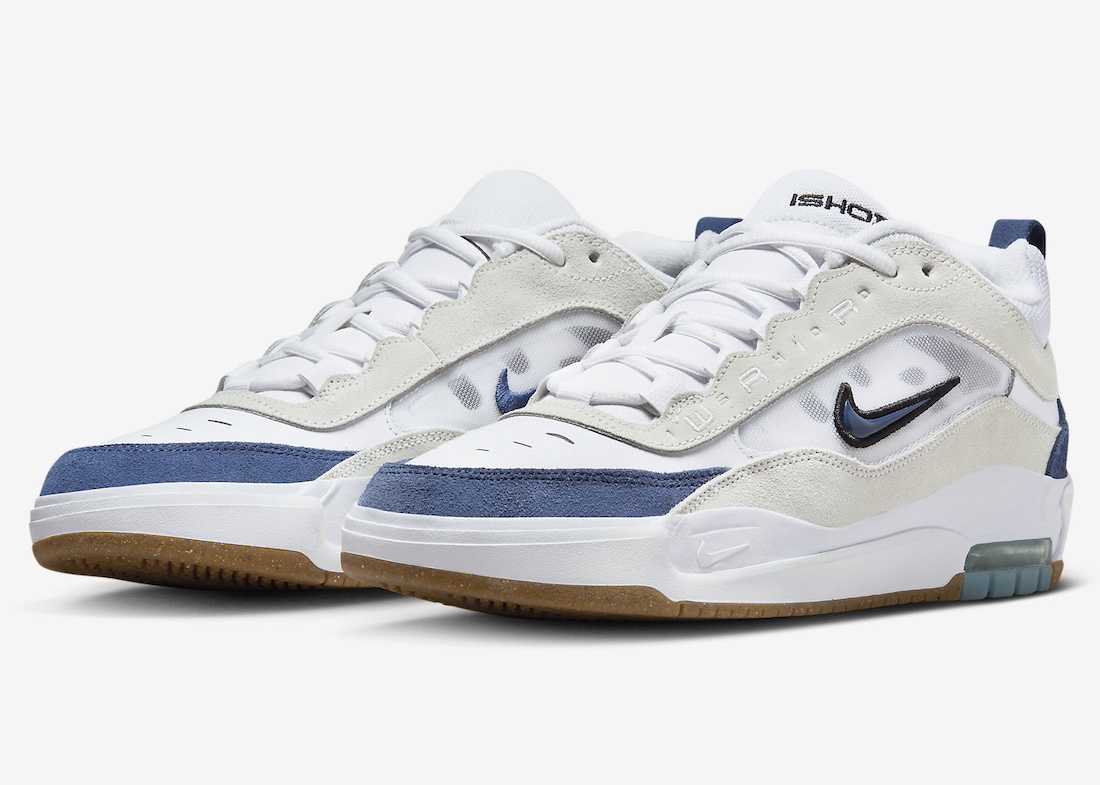 Nike SB Air Max Ishod “White/Navy” Now Available (April 2024)