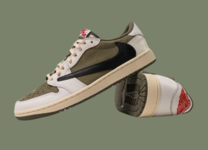 Travis Scott x Air Jordan 1 Low OG Medium Olive DM7866-200