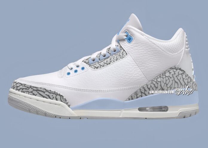 Air Jordan 3 Hydrogen Blue Ct8532-101