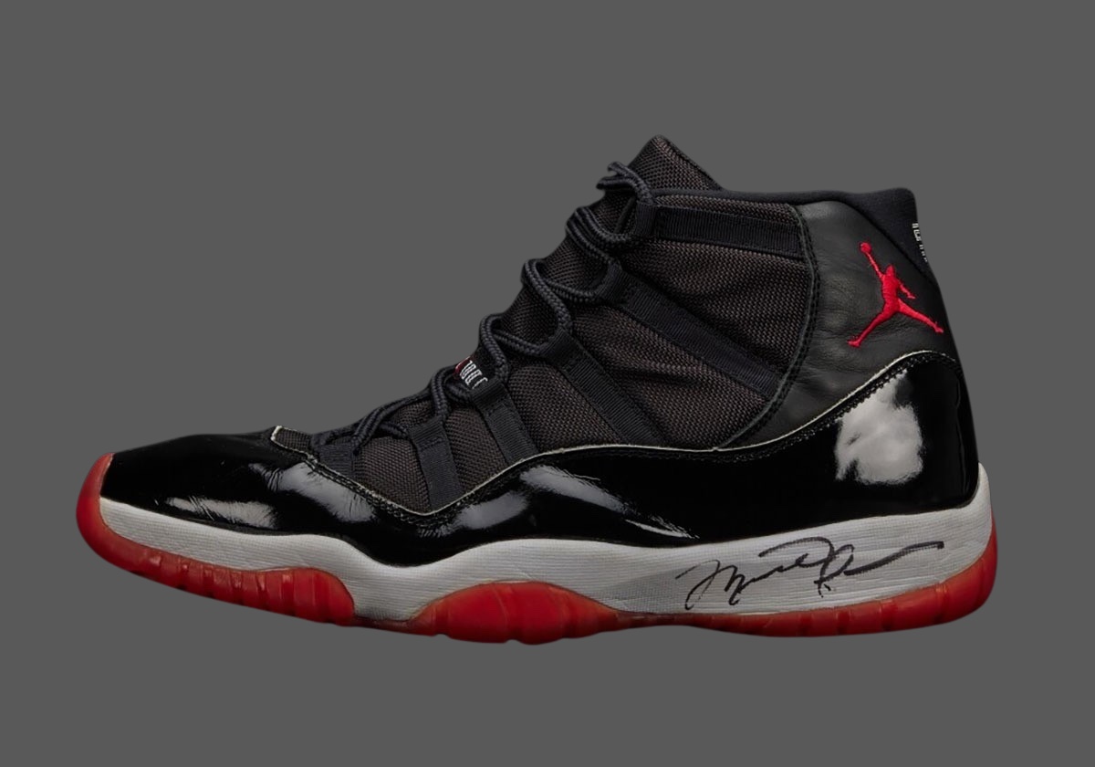 Michael Jordan s 1996 NBA Finals Air Jordan 11 Bred