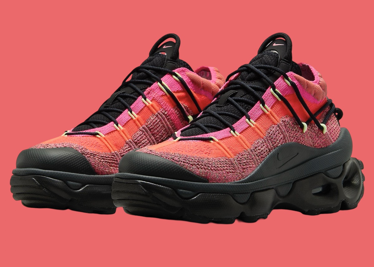 The Nike Air Max Flyknit Venture Brightens Up in “Crimson Pink” For Summer 2024