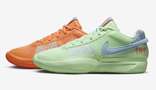 Nike Ja 1 Bright Mandarin Vapor Green Release Date