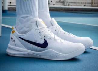 Nike Kobe 8 Protro White Court Purple University Gold HF9550 100 324x235