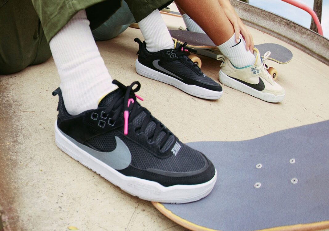 Nike camo SB Day One Kids Skate Shoe 1068x748