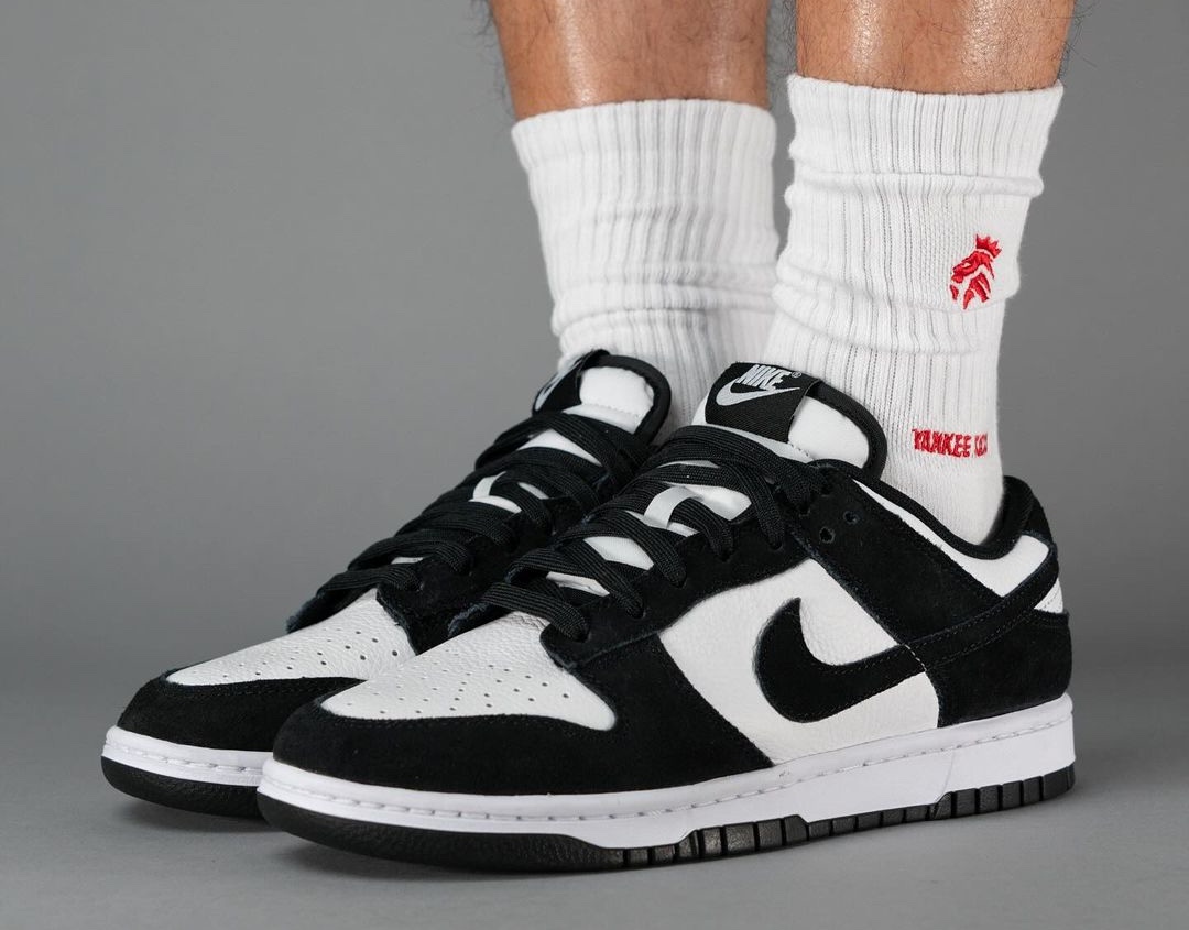 Nike Dunk Low Suede Panda FQ8249-100