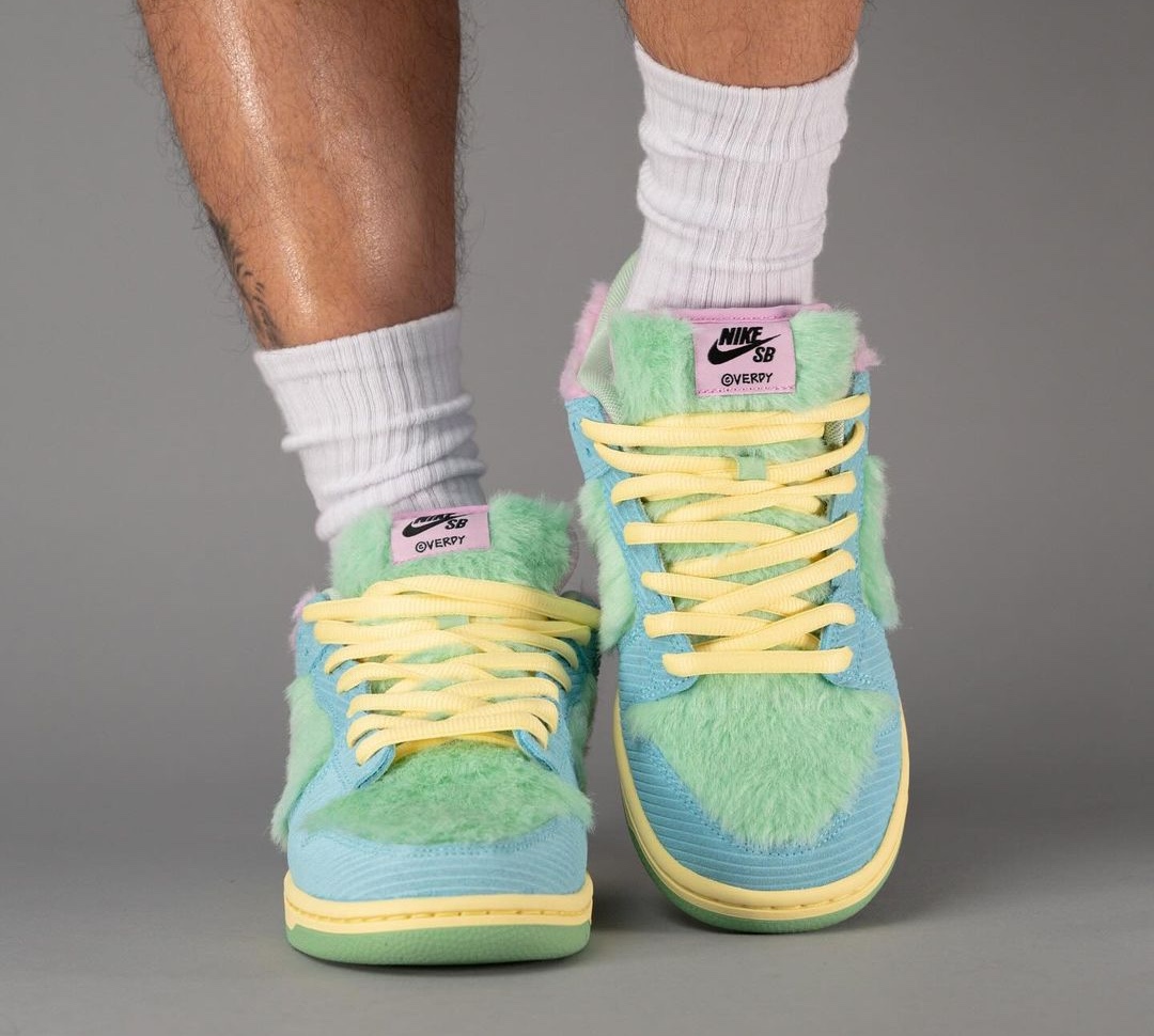 Verdy Nike SB Dunk Low Visty On Feet 3
