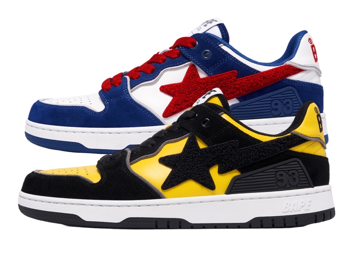 BAPE SK8 STA “Collegiate Pack” Releases June 2024