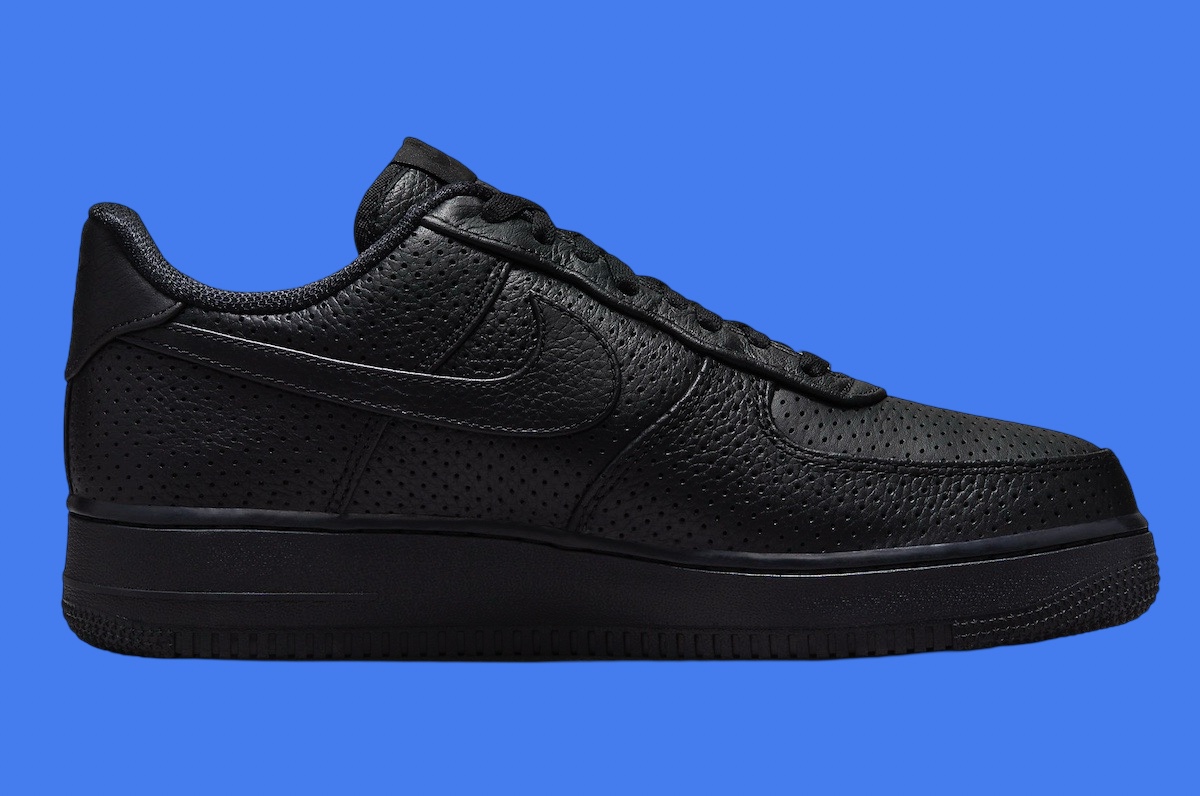 Nike Air Force 1 Low Perforated Black HF8189 001 2