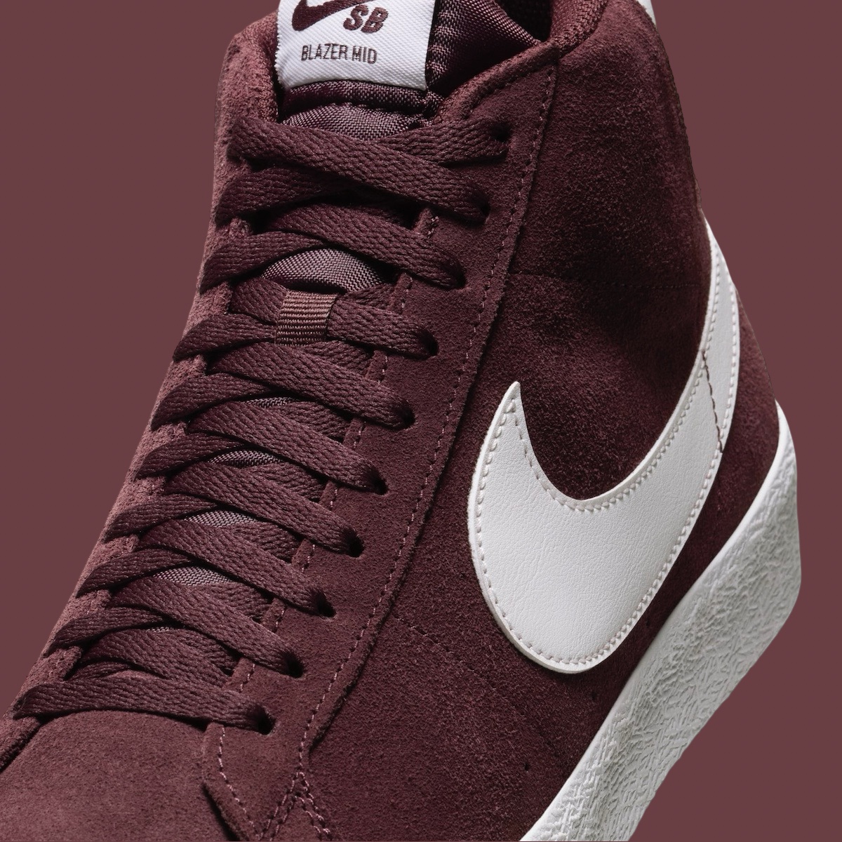 Nike SB Blazer Mid Burgundy Crush FD0731 600 6