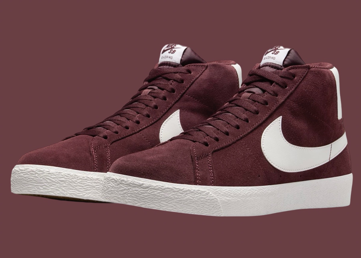 Nike SB Blazer Mid Burgundy Crush FD0731 600