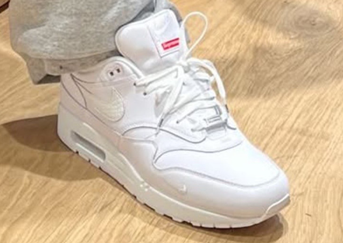 Nike x Supreme Air Max 1 '87 SP 'Triple White' — Kick Game
