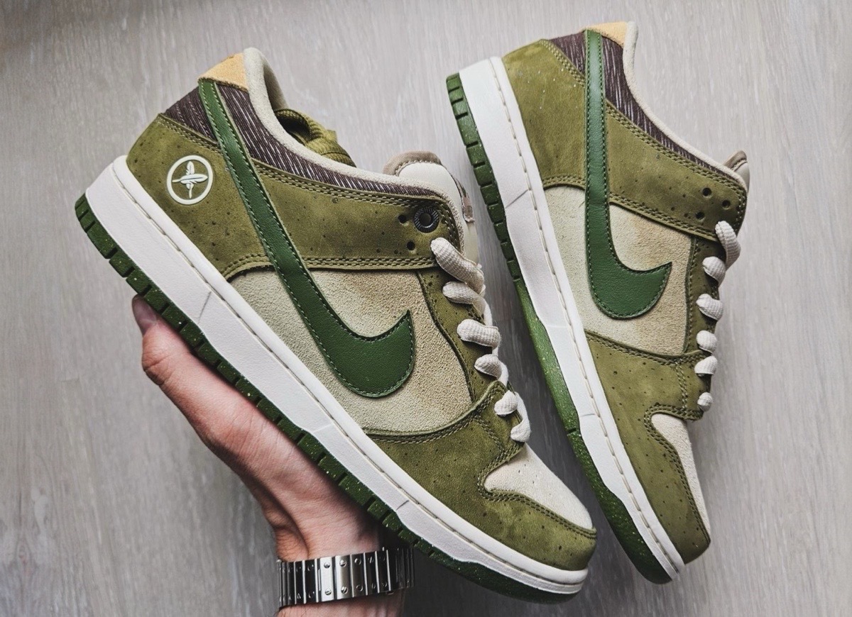 Yuto Horigome X Nike SB Dunk Low Asparagus HF8022-300