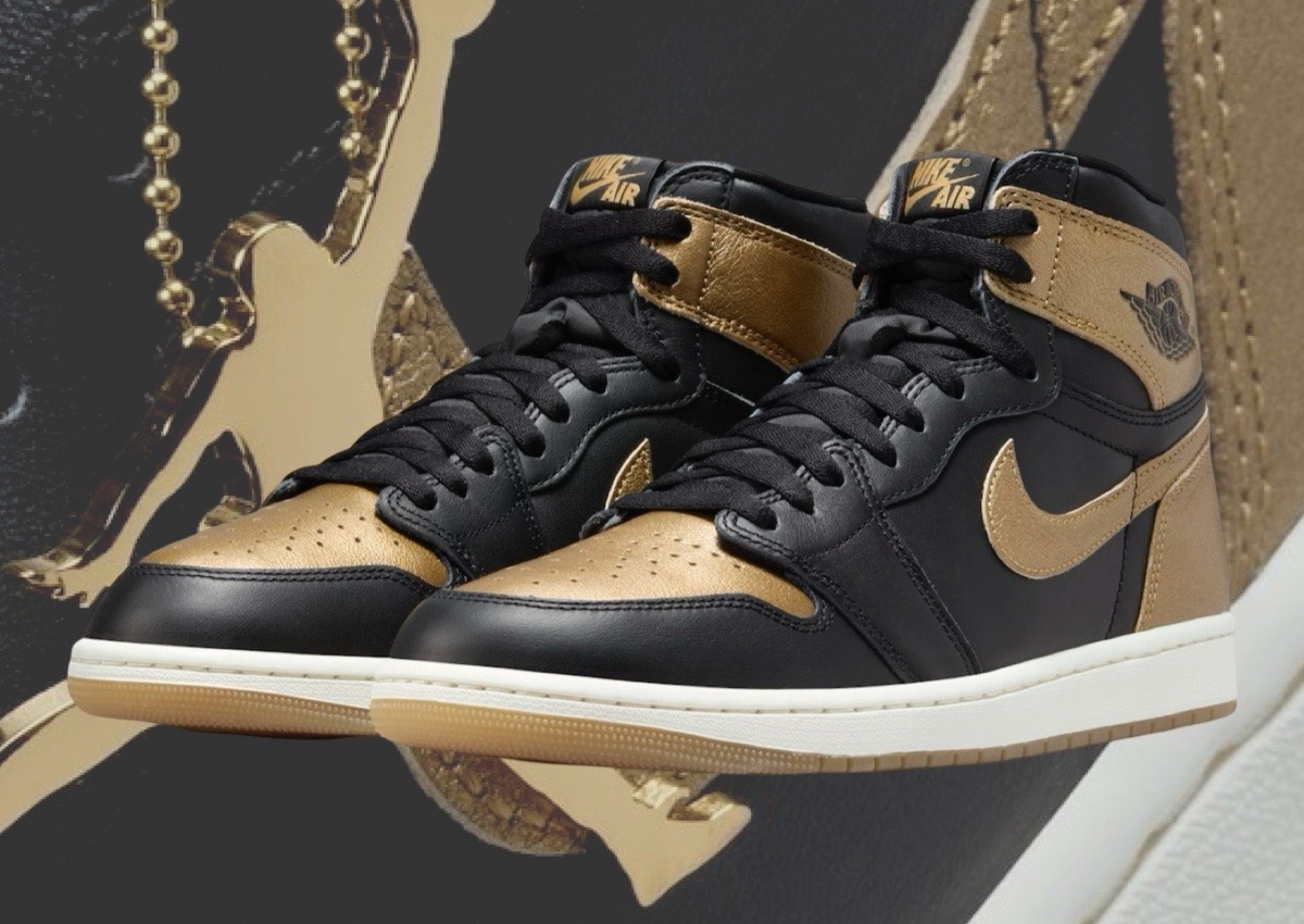 Gold jordans online