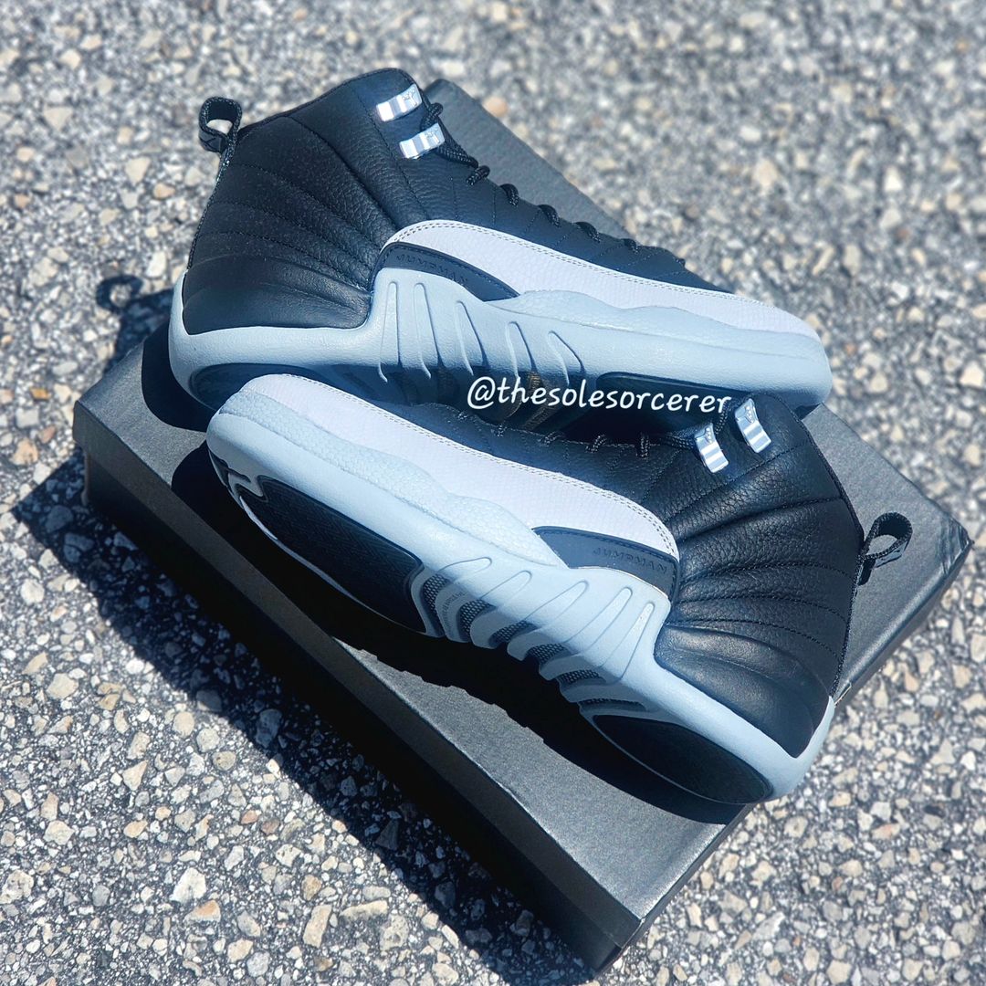 Black and gray 12s best sale