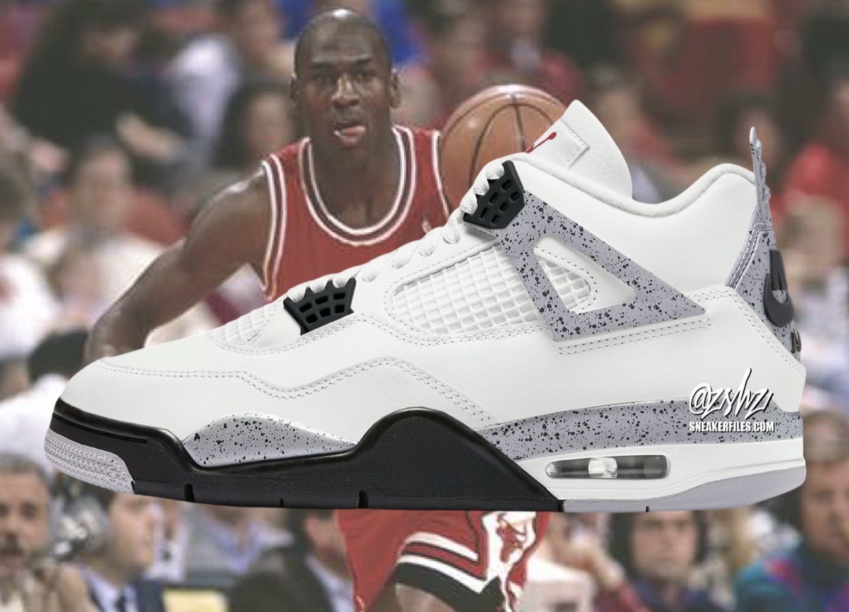 Air fashion jordan cement 4