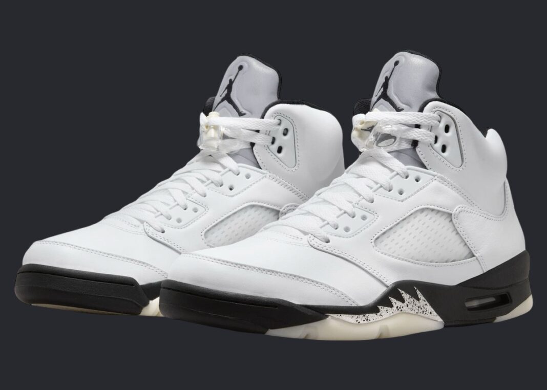 Air jordan 5 retro white online