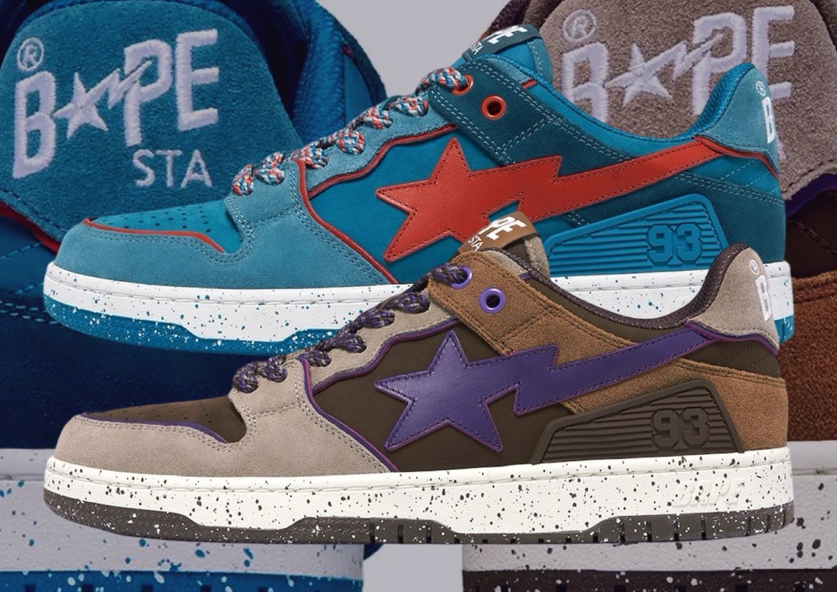 BAPE SK8 STA “Outdoor Pack” Releases June 2024