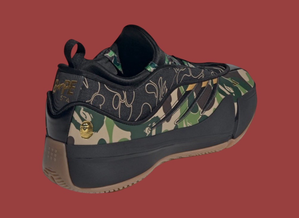 Bape adidas Dame 9 Camo JH6358 Release Info 2