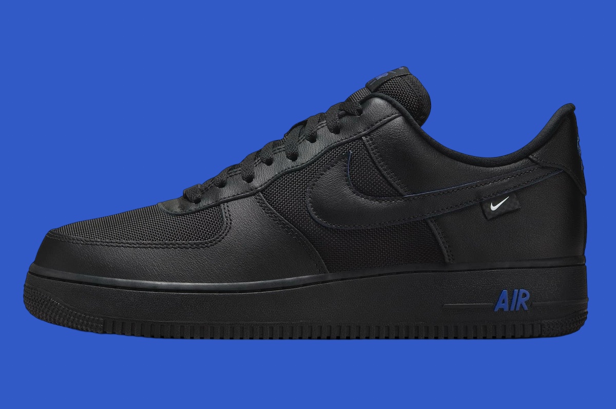 Nike Air Force 1 Low Black Astronomy Blue HM9605-001