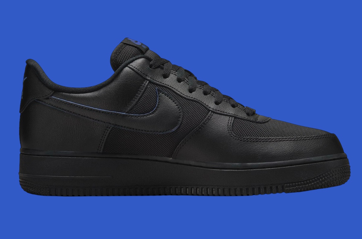 Nike Air Force 1 Low Black Astronomy Blue HM9605 001 2