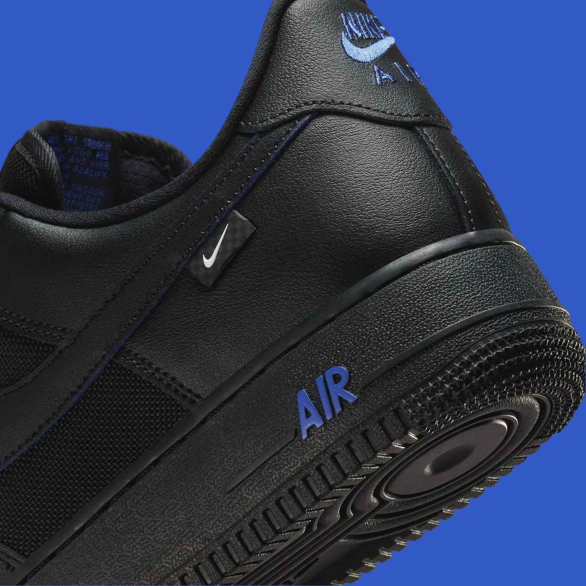 Nike Air Force 1 Low Black Astronomy Blue HM9605 001 7