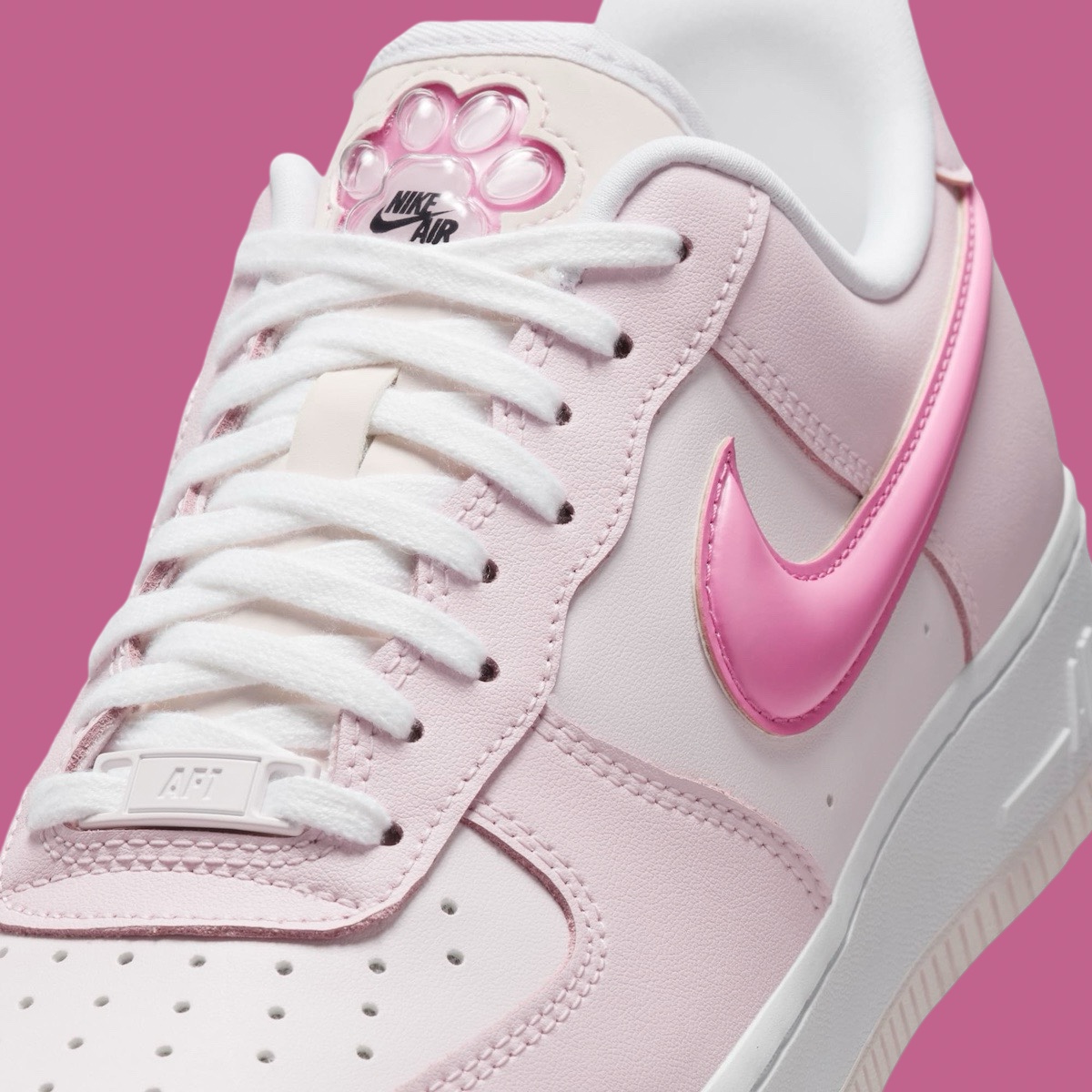 Nike Air Force 1 Low Paw Print White Pink HM3696 661 6