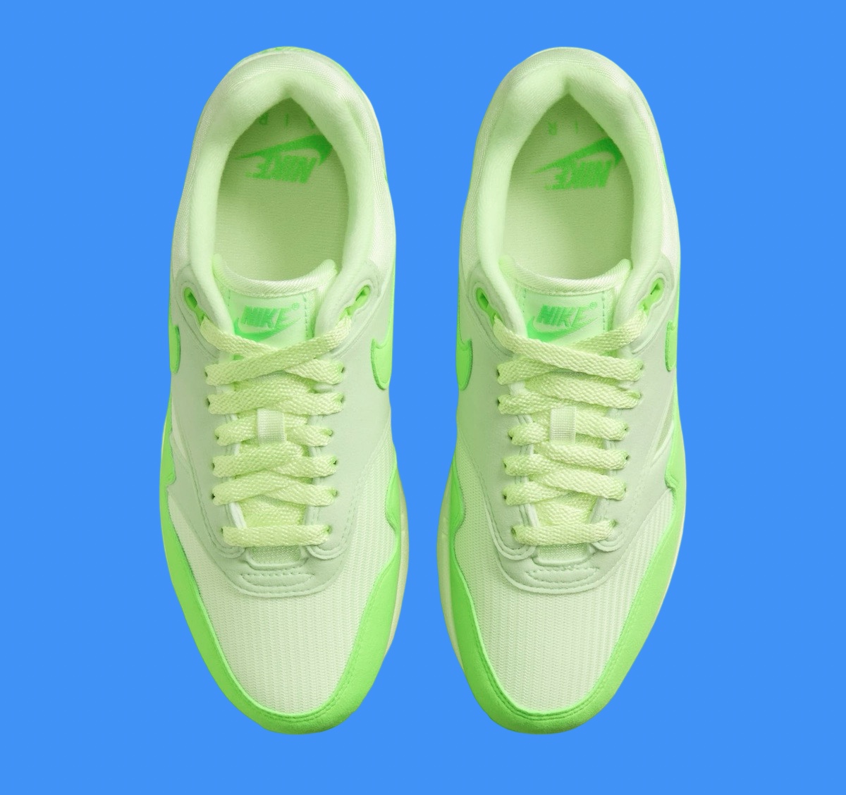 Nike Air Max 1 Vapor Green Barely Volt HJ7329 376 3