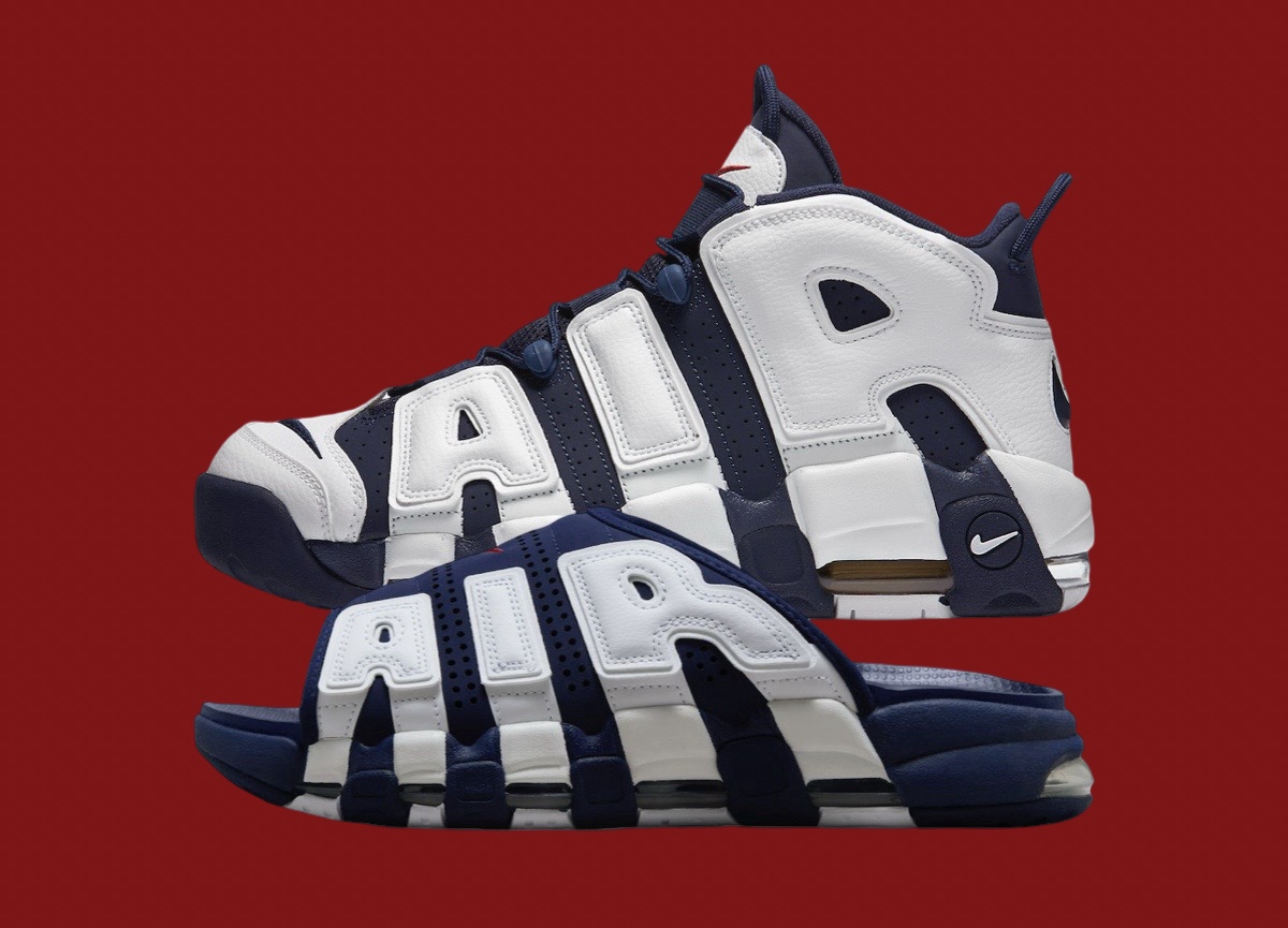 Nike Air More Uptempo Slide Olympic FQ8700-400