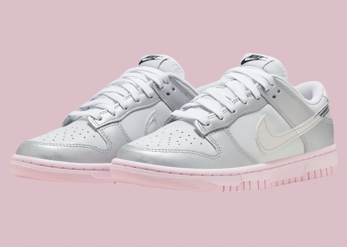 Nike Dunk Low LX Metallic Silver Pink Foam HM3698 006